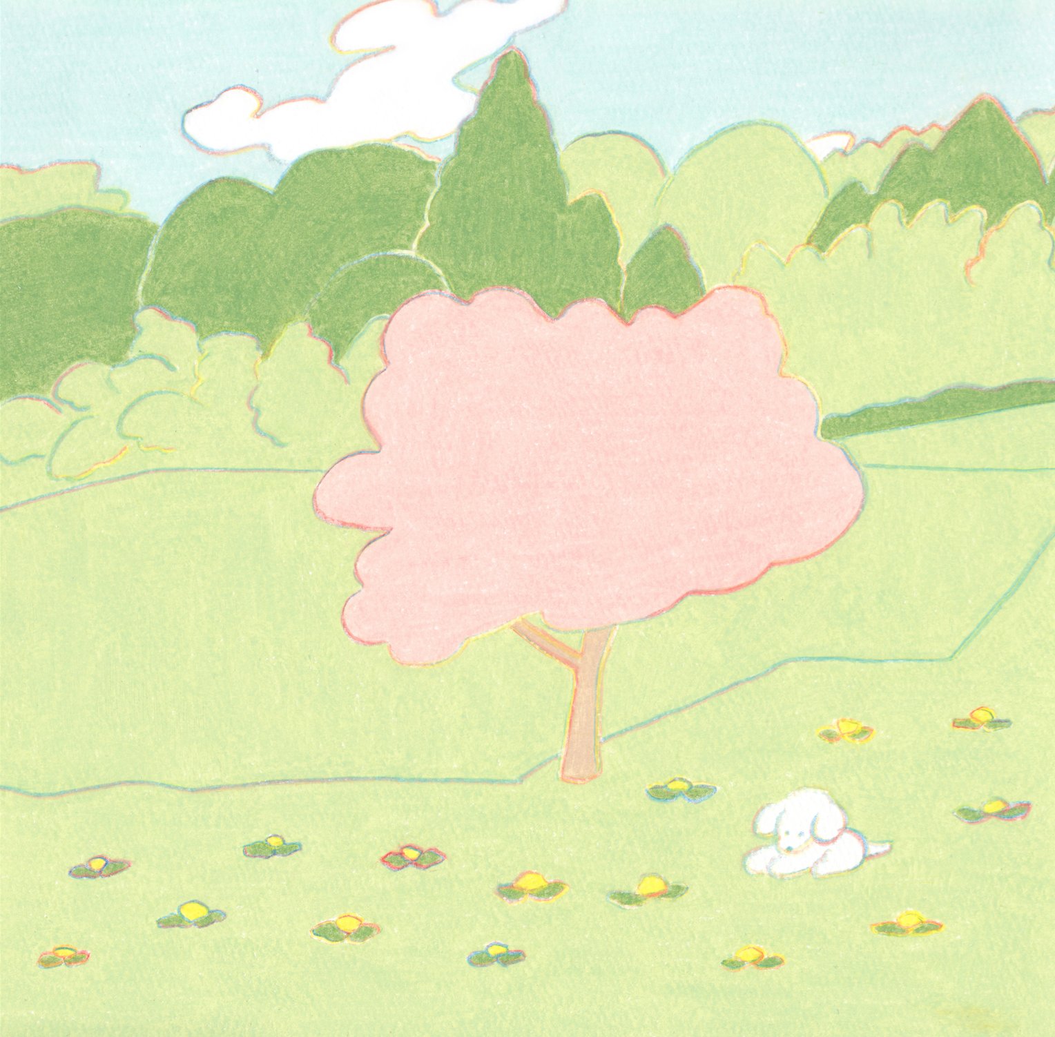 Wix Japan 春を感じる温かみのあるタッチが魅力 犬の絵を中心に本の挿絵やグッズのデザインを手掛けるイラストレーターてらおかなつみさん Teraoka Natsumi の作品です イラスト 作品集サイト T Co Xtci71yky2 Wixインスピレーション