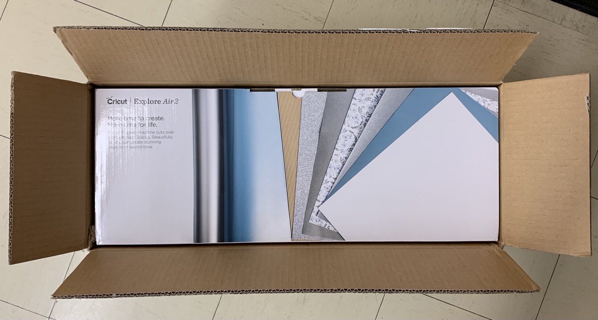 mmelegrow's tweet photo. Like Christmas morning here today!! Thank you ⁦@brilliant_labs⁩ for the Cricut Explore Air 2. Our students are so excited to use it!! ⁦@hillviewacademy⁩ ⁦@NLESDCA⁩ https://t.co/FmhTcpJkOh