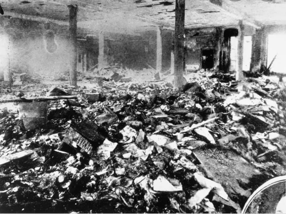 KUngernyc's tweet photo. 110 years ago today. 146 dead. Young immigrant women, mostly Jewish &amp; Italian. Killed by the calculations of owners who faced no penalty. 
The outrage spurred organizing &amp; laws that changed so much. 
110 years later the struggle for life over profit continues. 
#TriangleFire https://t.co/NdmYTyPbJX