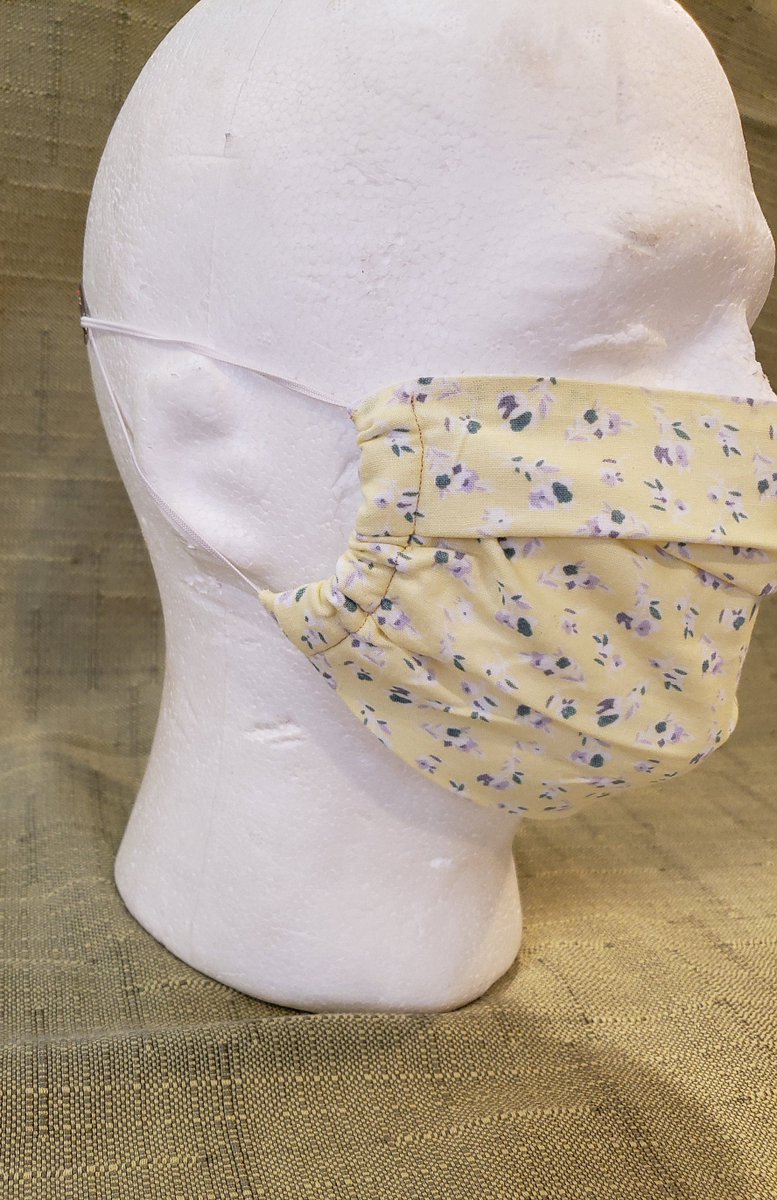 libertysoap's tweet photo. Adult Washable Reusable Cloth Face Mask With Two Layers Of Cotton Fabric With Floral Motif On Yellow Or Blue Background Elastic Ears Pieces https://t.co/cAiYCTGzOg #ecofriendly ##WashYourHands #allnatural #coldprocesssoap ##Handwashing #ClothFaceMask https://t.co/RzupII5VFb