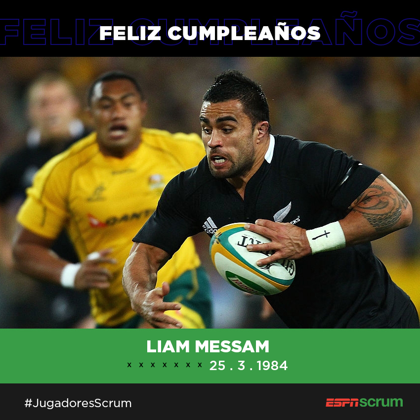 ScrumESPN's tweet photo. 43 partidos con los #AllBlacks, campeón del mundo en la #RWC2015 y un referente de @ChiefsRugby. 🎂🇳🇿
¡#FelizCumpleaños, Liam #Messam!
#JugadoresScrum https://t.co/9iAy9BbhQD