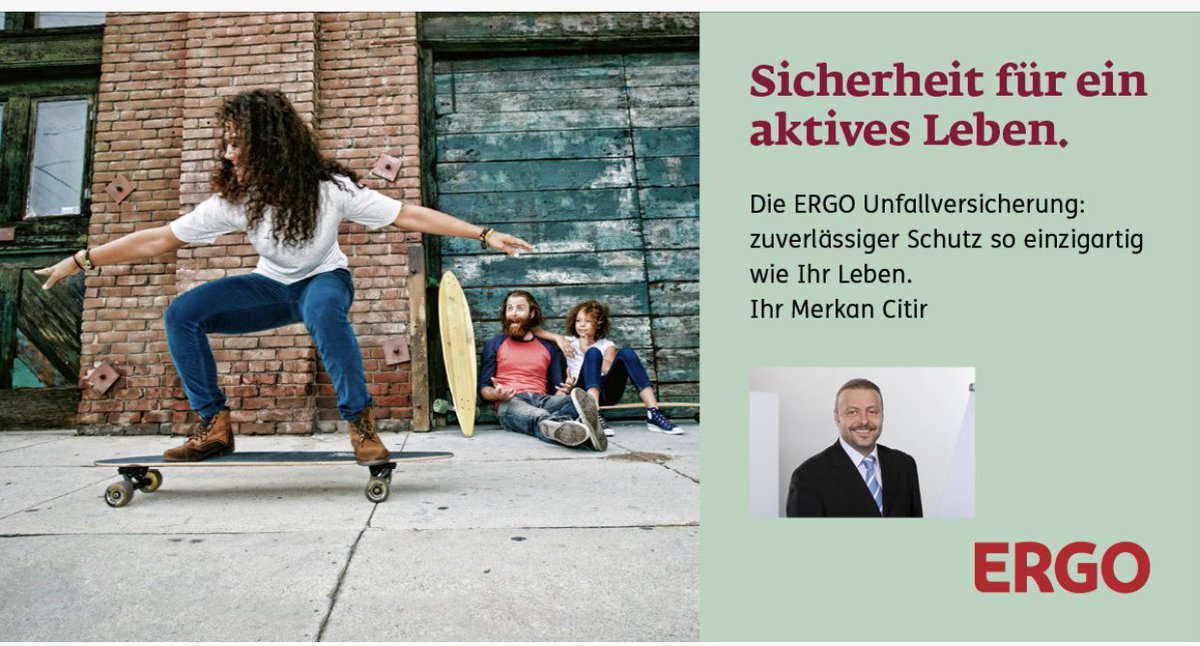 AgenturCitir's tweet photo. Sicherheit für ein aktives Leben 

🛹 🏍 🧗‍♂️ 🏃 

Ohne Gesundheitsfragen:

https://t.co/i1XbgDensO

#UnfallVersicherung #Versicherung #Mannheim #RheinNeckarKreis #ERGOversicherung @ERGOde https://t.co/y2ngpbWgai