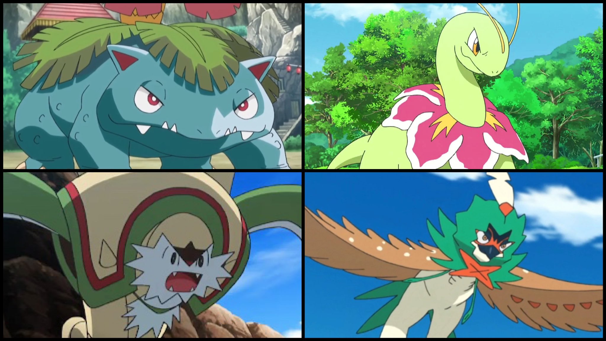 Pokemon Torterra Vs Venusaur