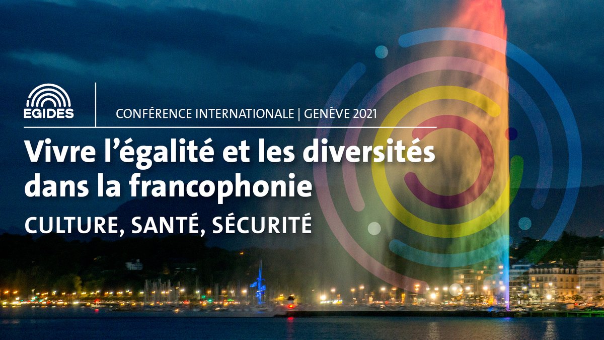 EgidesAlliance's tweet photo. #conférence #lgbtqi
Nous avions bien hâte de vous inviter à notre conférence  internationale « Vivre l’égalité et les diversités dans la francophonie : culture, santé, sécurité ». 
👉Celle-ci aura lieu du 30 juin au 2 juillet 2021.
https://t.co/WZcl962Kzm https://t.co/R4bw9X0L8q