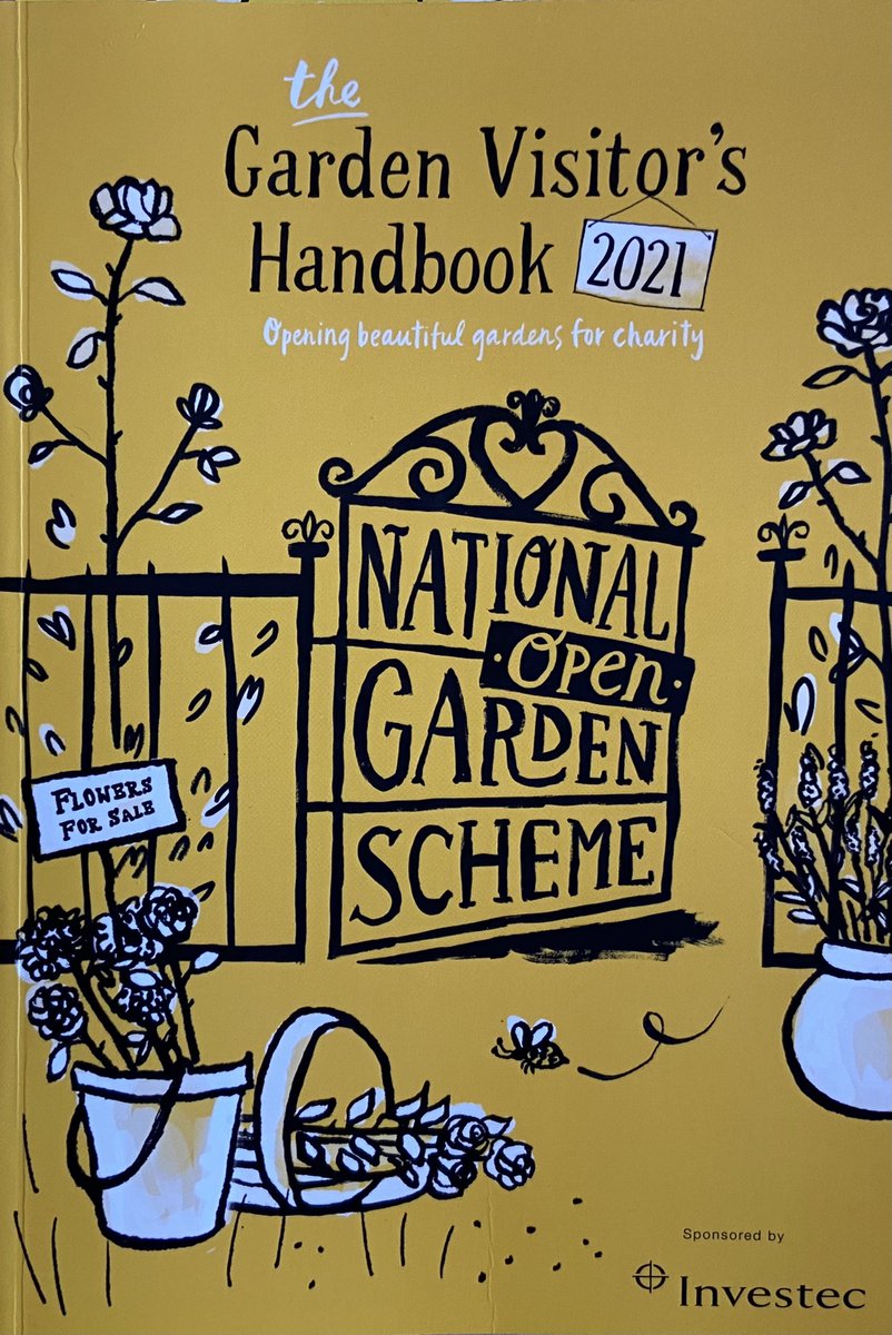 Do you have yours yet because we have ours! Order the Garden Visitor’s Handbook 2021 - ngs.org.uk/shop/books/pre… #charity #book