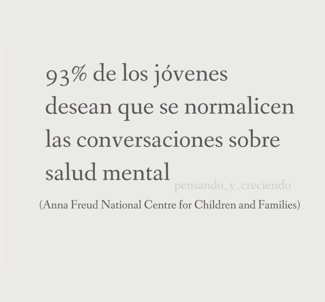 TaniaAtchugarry's tweet photo. Hablar de la salud mental es fundamental en los tiempos que corren. 
Desmitificar los problemas psicoemocionales, acompañarnos unos a otros para fomentar la empatía.
Visibilizar su importancia 💪🏻 https://t.co/ySRbtSnxP6