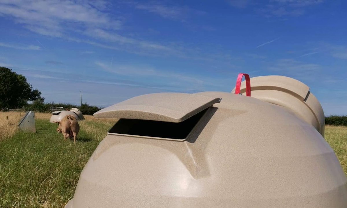 contentedpigs's tweet photo. Spring is in the air ☀️ the auto-vents are opening on the Aardvarks giving the environment inside a freshen up. As we know fresh air &amp; good airflow are an effective way to control even the nastiest diseases.
@rspcaassured @npa
@GrowingPigs @RTfarmers 
@pilgrimsuk @FarmersWeekly https://t.co/jRAcINMZw9