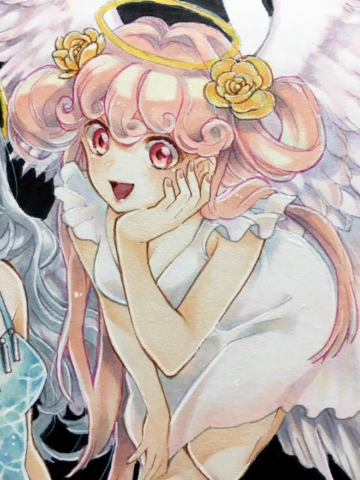 #見た人も無言でピンク髪美少女貼れ