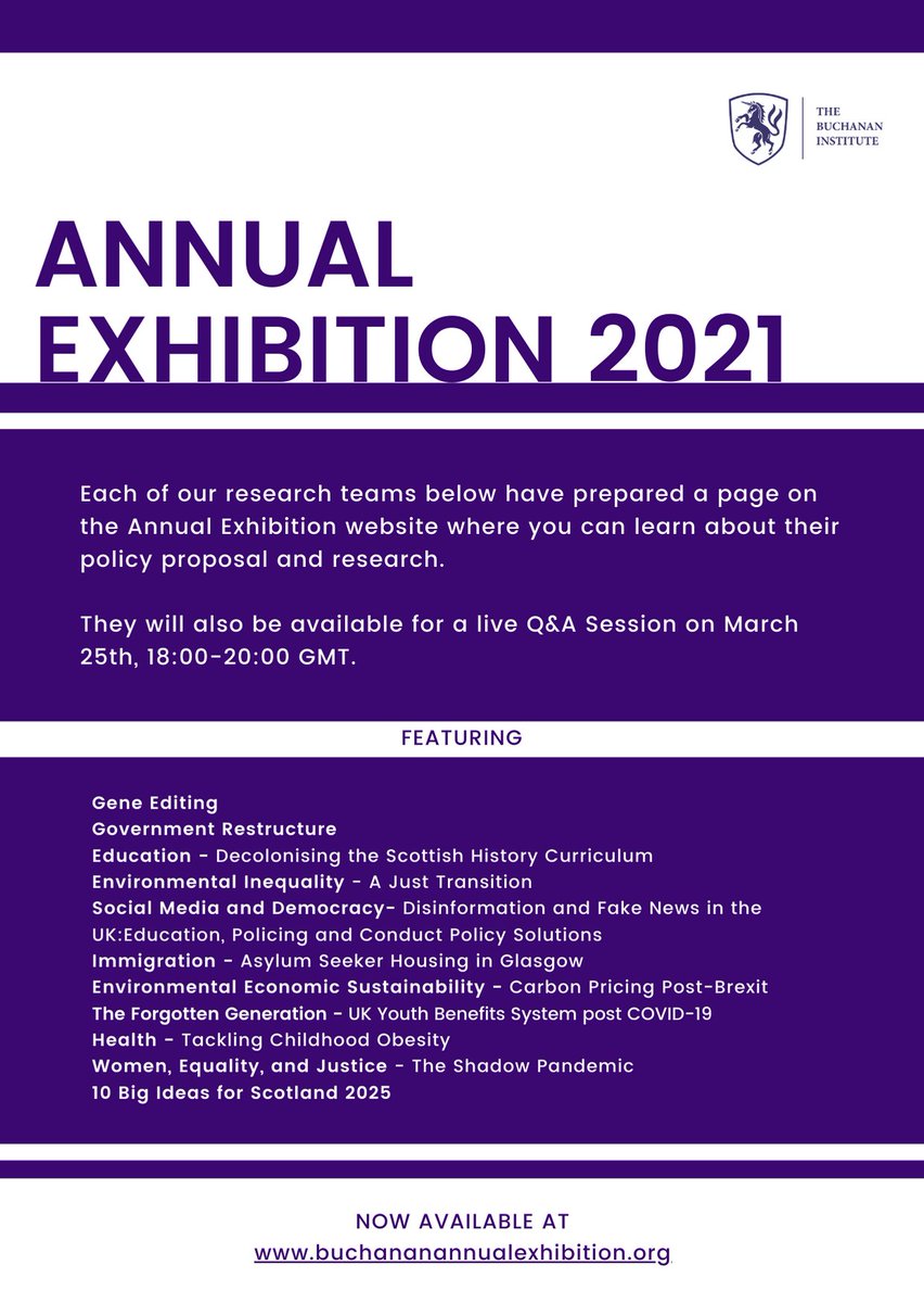 The Buchanan Institute tweet media