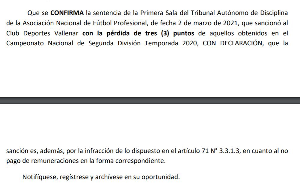carlosicampos's tweet photo. La Segunda Sala confirmó la resta de tres puntos para Deportes Vallenar: 

Deportes Concepción se salva del descenso y continuará en Segunda División para 2021 https://t.co/HhFoJxW0JB