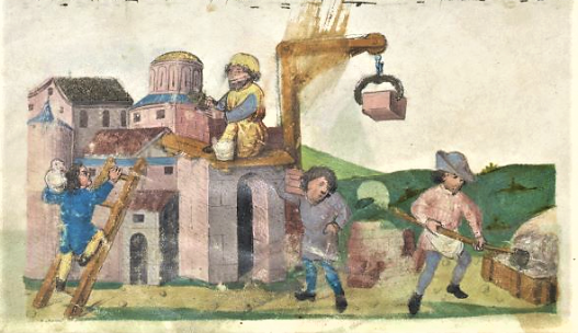 BL_HebrewMSS's tweet photo. Beautiful miniature from the famed Ashkenazi Hagadah illustrating the section 'Avadim hayinu...' (We were slaves to Pharaoh in Egypt..) #HebrewProject #LetsGetDigital
#BLFromHome #PassoverPictures
https://t.co/yKqAx5hKf5 https://t.co/k1AXogjfDy