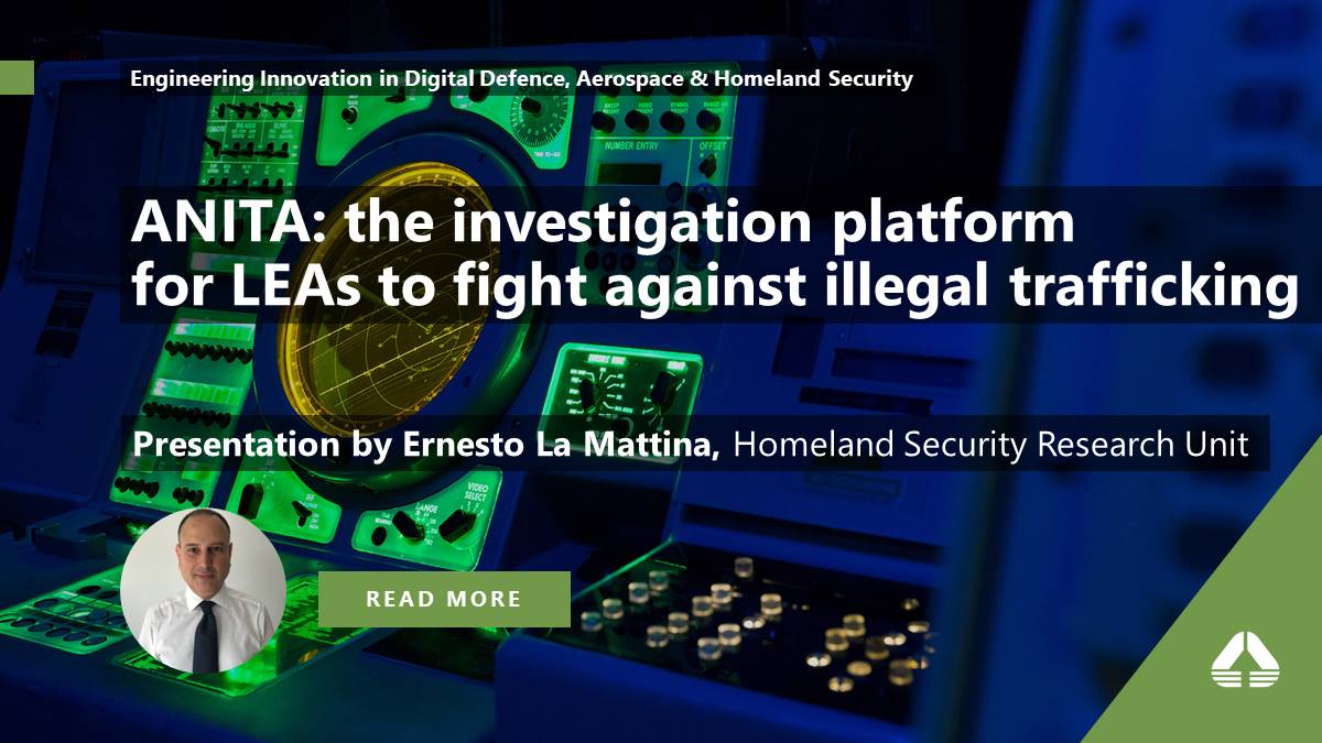 Barbara Pirillo (@barbarapirillo) on Twitter photo .<a href="/AnitaProject/">ANITA_Project</a>, the #intelligence platform designed for #LawEnforcement Agencies to support #investigations on illegal trafficking activities, now presented by <a href="/EngineeringSpa/">ENGINEERING GROUP</a> at <a href="/i_LEAD_Project/">iLEAD Project</a> Research Day, organised with the <a href="/Europol/">Europol</a> #innovation lab #H2020 #Security .<a href="/AnitaProject/">ANITA_Project</a>, the #intelligence platform designed for #LawEnforcement Agencies to support #investigations on illegal trafficking activities, now presented by <a href="/EngineeringSpa/">ENGINEERING GROUP</a> at <a href="/i_LEAD_Project/">iLEAD Project</a> Research Day, organised with the <a href="/Europol/">Europol</a> #innovation lab #H2020 #Security