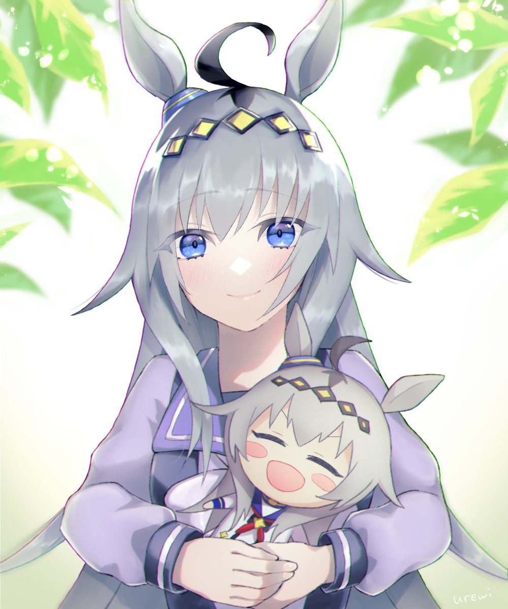 オグリキャップとオグリキャップ(ぬいぐるみ)