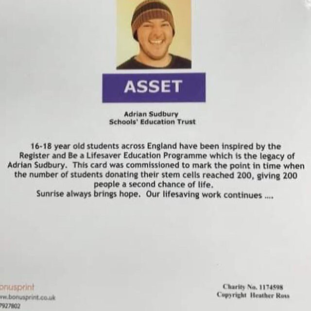 Hevvyr's tweet photo. “Every day a Million Miracles begin at Sunrise” taken at sunrise on my farm to mark The Adrian Sudbury Schools Education Trust reaching 200 student donors, today its 19 years since I donated my stem cells which started my journey with @AnthonyNolan and with Asset #lifesavers https://t.co/5VgkHu6g17