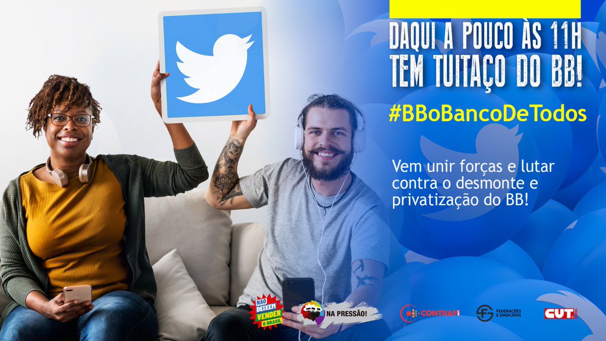 Contraf_CUT's tweet photo. Vamos lá defender o nosso banco? #BBoBancodeTodos https://t.co/YUC3qcW0U6
