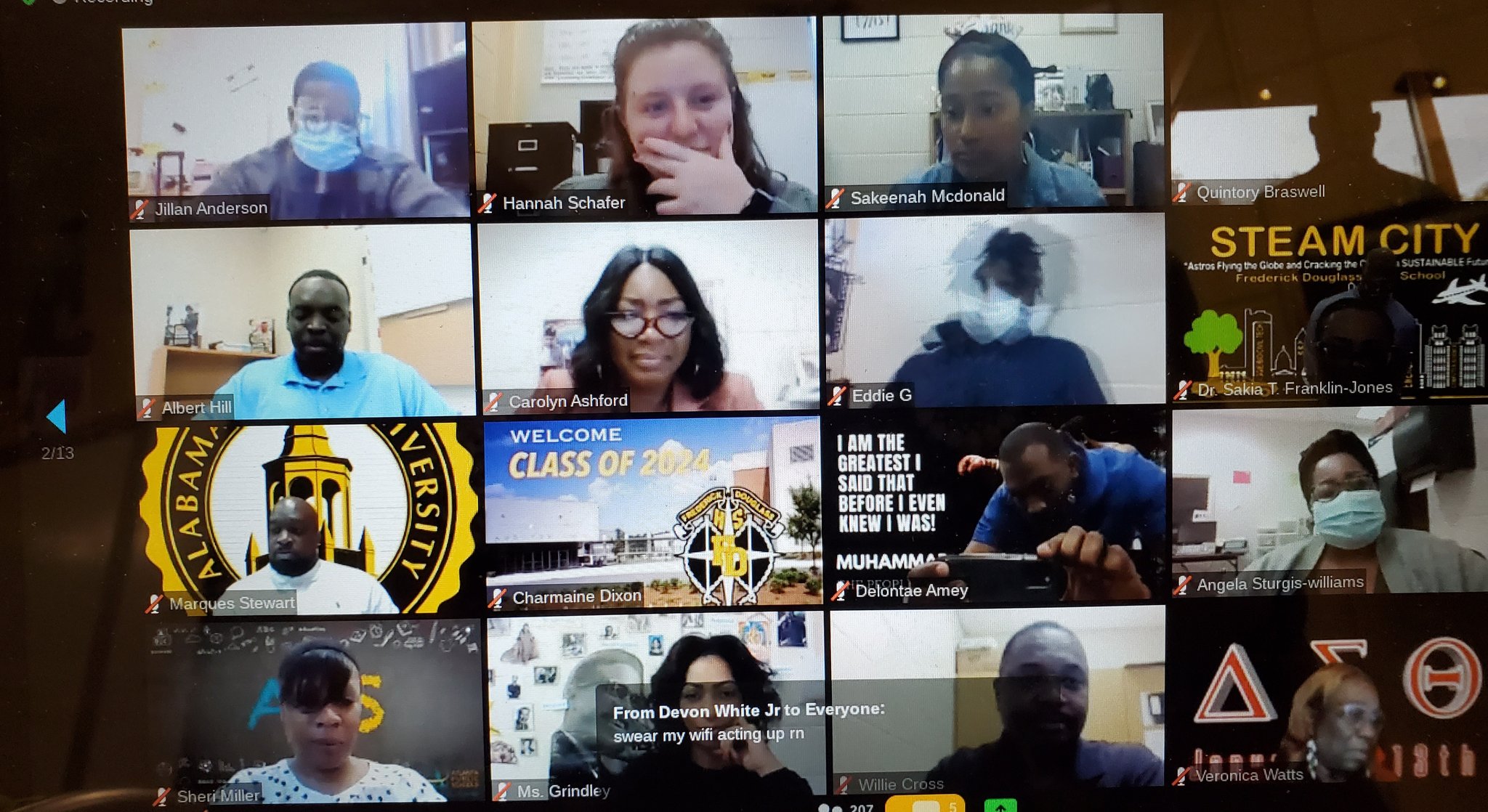 Frederick Douglass H The Legacy Continues Great Things Are Continuing To Happen Fdhs Leadership Is Continuing To Shine Thx Neely Sheryl For Facilitating This Amazing Event Thx Elisha G Amp Amiyah S