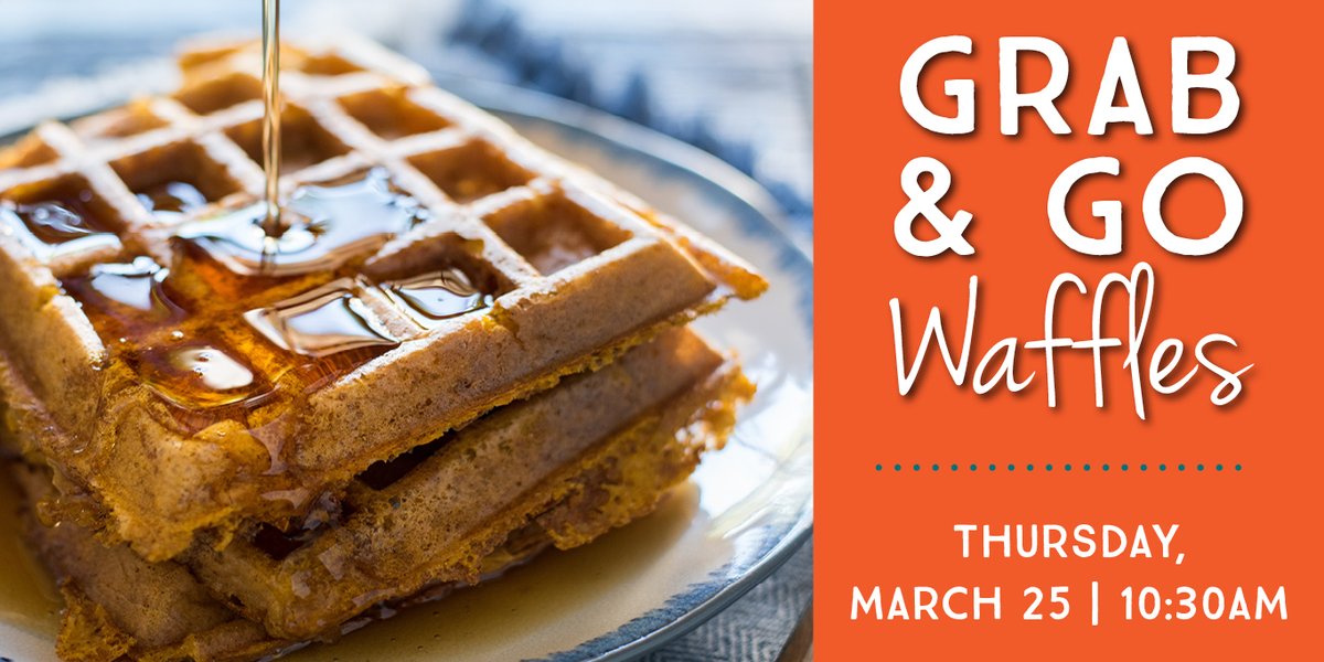 Level27Apts's tweet photo. Wellness Day &amp; Waffles?
It seems that Pres. Greg planned it all along.
Happy National Waffle Day!

Join us in the clubhouse at 10:30 for grab &amp; go waffles!
#BestPlacetoLiveinOxford
#Level27Apts #Waffles https://t.co/YgrAvu5jLd