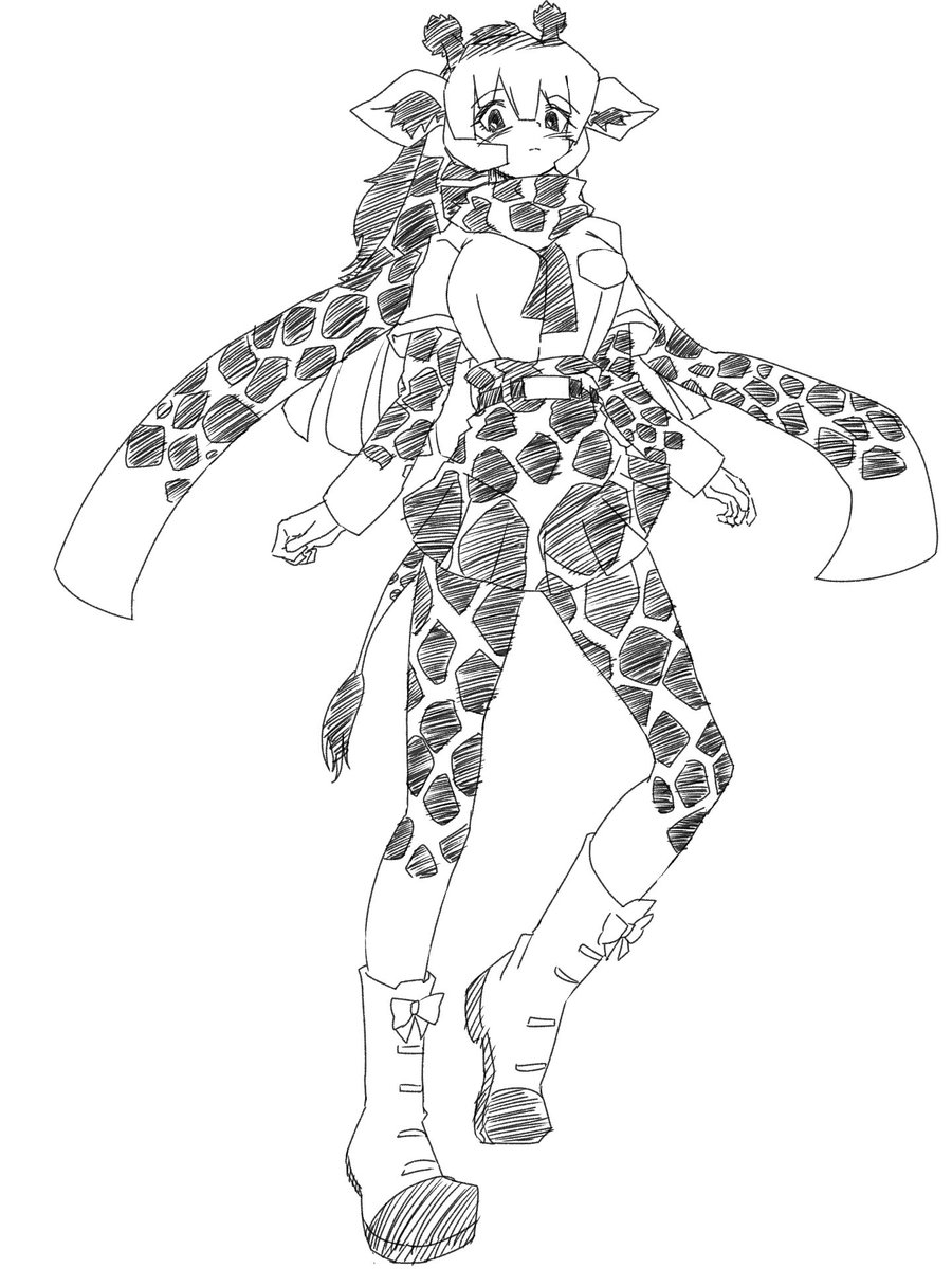 ___savertaroth's tweet photo. きりん https://t.co/6AxJwhDFyd