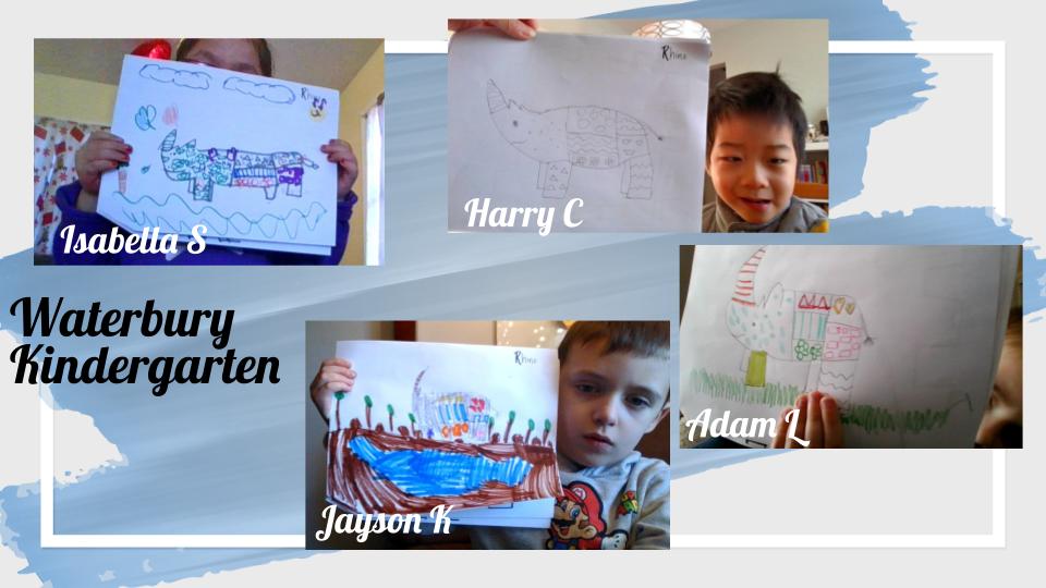 KeeneyvilleD20's tweet photo. Check out the art projects from these talented students at Greenbrook and Waterbury!  Our art teachers offer so many different ways for students to express themselves and be creative!  #esd20creates#esd20learns https://t.co/jJh4leZQ99
