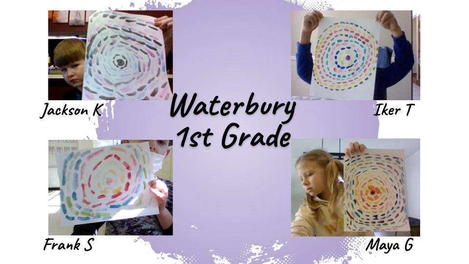 KeeneyvilleD20's tweet photo. Check out the art projects from these talented students at Greenbrook and Waterbury!  Our art teachers offer so many different ways for students to express themselves and be creative!  #esd20creates#esd20learns https://t.co/jJh4leZQ99