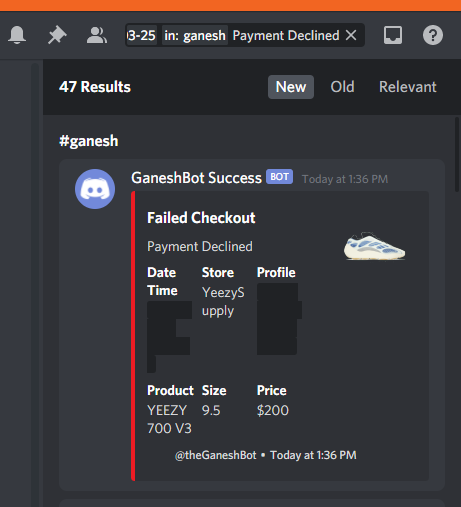 re_jevi's tweet photo. Only hit payment declines today due to slot issues 

but 47 pairs (plus around another 30 unlogged) 

running different cards for tomorrow :)

@theGaneshBot 
@RocketProxiesIO 

shout out @aycd_io and @toolboxowner for autosolve https://t.co/f1HeXq2iG3