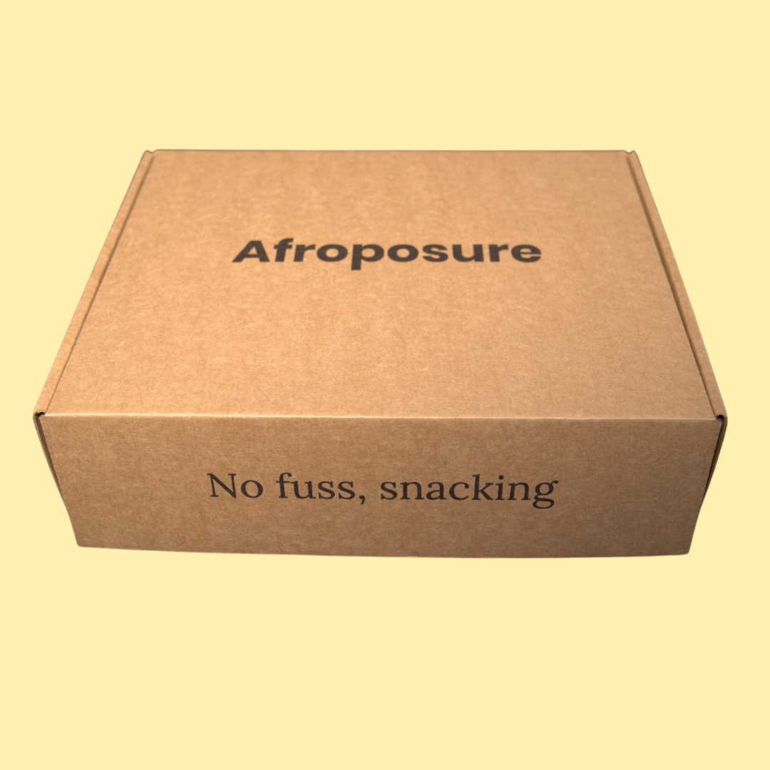 Our very special Discovery Box is jam-packed with snacks and goodies! 💥🎁

And entirely recyclable ♻️

Check it out - afroposure.org/products/vegan…

#snackBlack
#afroposure
#recyclepackaging
24m
