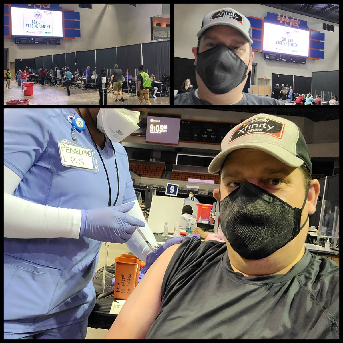 🥳 Got the #FauciOuchie 💉 today at <a href="/VSU_1882/">Virginia State University</a>! 
💪 💉💪💉💪
Thank you <a href="/VDEM/">Virginia Department of Emergency Management</a> &amp; <a href="/GovernorVA/">Governor Abigail Spanberger</a> for leading #Virginia with #science! 
👍 💉👍💉👍
#GetVaccinated #WearYourMasks #Moderna #vaccines #VaccinesWork #VaccinesSaveLives #COVID19Vaccine #CovidVaccine 
#covid19 #coronavirus