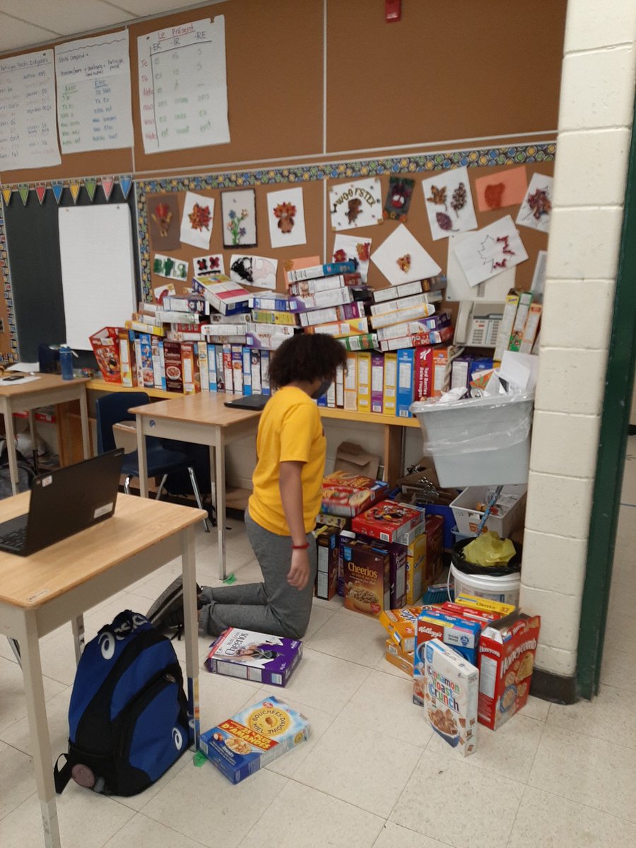 Goodfellow is doing a CEREAL-sly amazing job of sending in cereal boxes for our domino chain! Keep it up Gators! <a href="/GoodfellowPS/">Goodfellow P.S.</a>