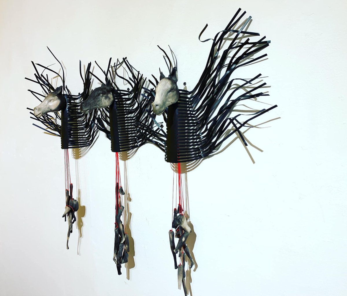 babelmasks's tweet photo. We are delighted to have Redo del Olmo as our Featured Artist this week. Learn more about his life and artistic practice ! Visit us at  https://t.co/uV6moWxMOw

Image: “Cabalgata de los Milagritos” by Redo del Olmo. 2020. All Rights Reserved. https://t.co/CS1CGPd44l