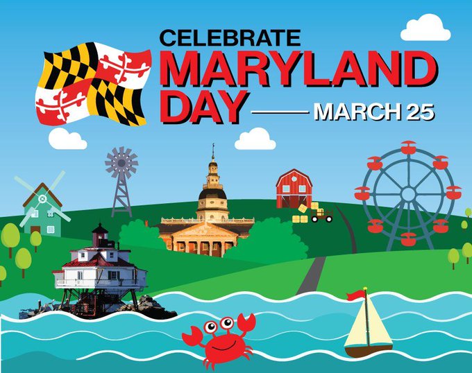 Celebrate Maryland Day, March 25