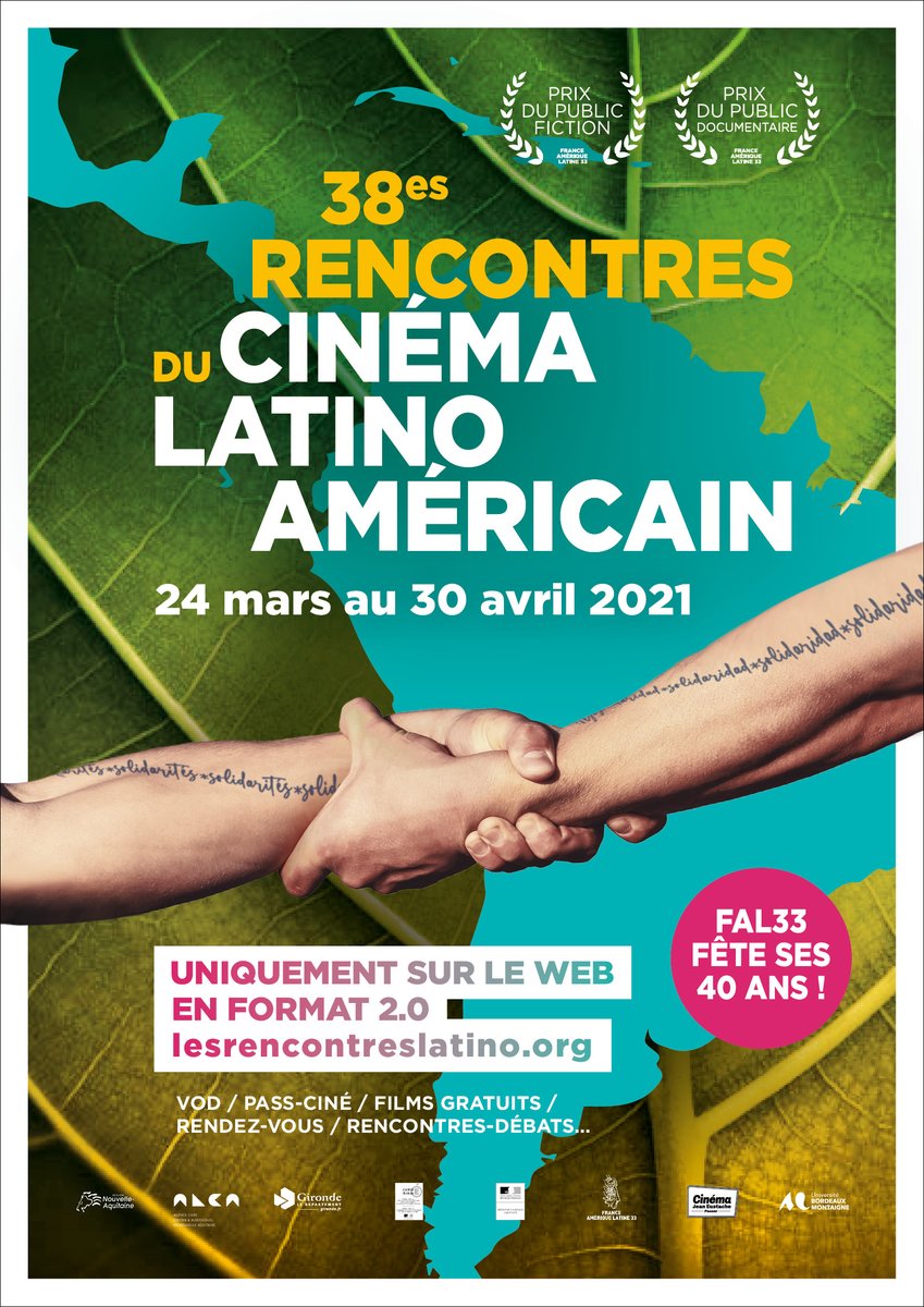 🎬El Café Latino está feliz de anunciar que se ha asociado con los Encuentros de Cine Latinoamericano de Burdeos. Cita del 24 de marzo al 30 de abril, virtualmente, para descubrir estas 20 nuevas películas!

#redescubriraméricalatina #festival