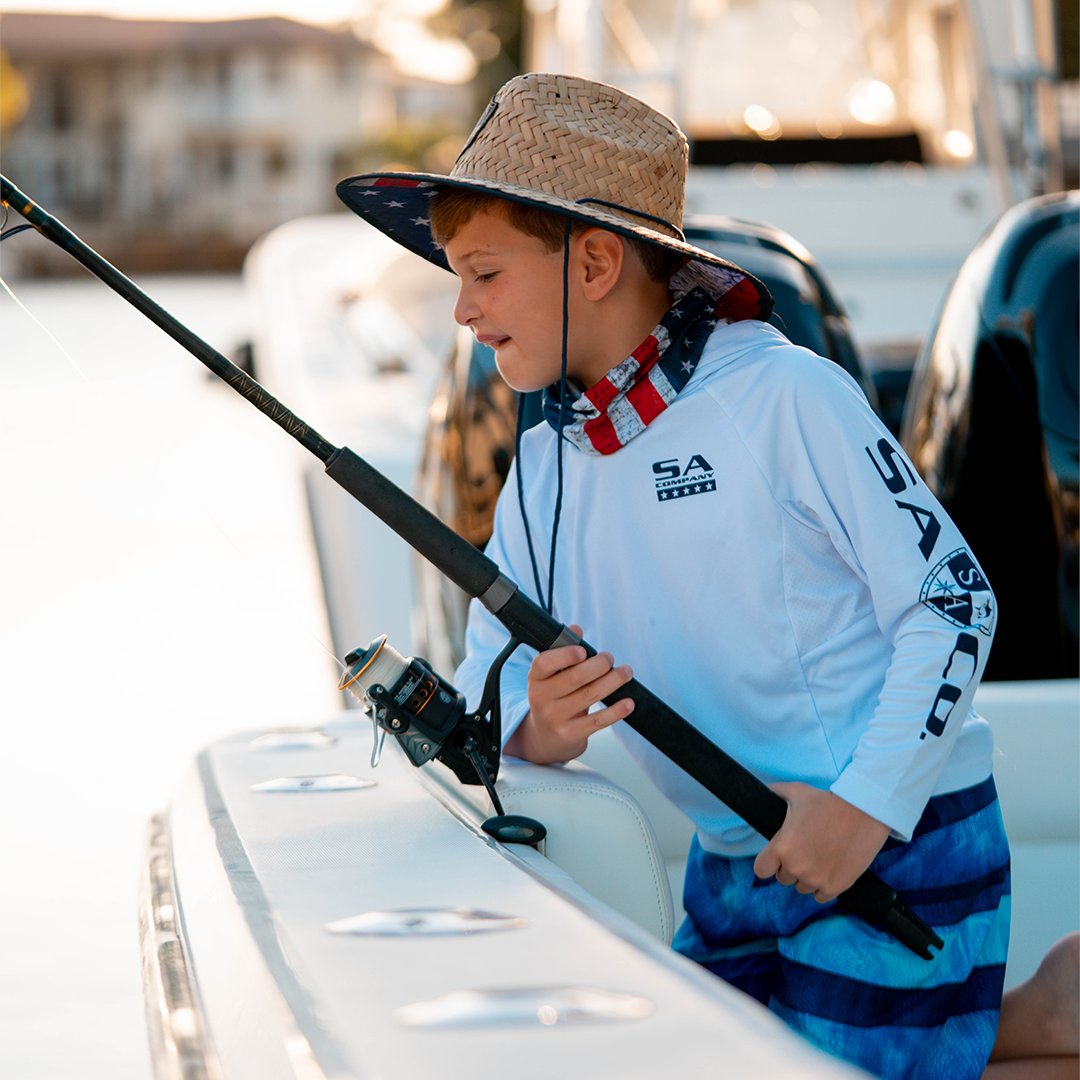 OfficialSATeam's tweet photo. SA Kids Gear! 🤩🌞

Keep your kids protected from the sun and other elements with SA's line of Kids gear! 

#sacompany #sateam #sanation #outdoors #adventure #exploremore #travel #photography #colors #spring #summer #strawhat #faceshield #usa #america #kidsgear #kids #kidsfashion https://t.co/Cj02h2dAKP