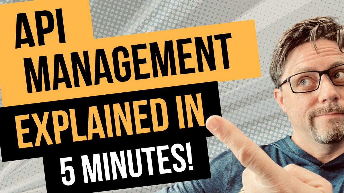brentonhouse's tweet photo. ⚙️ What is API Management? - Explained in 5 minutes!  

🚨 New episode of API Cookery is live now!!  👇👇

🎬 https://t.co/axGhhAWjUV

🔔 Subscribe! https://t.co/dncok81a5c

#APIManagement #APIs #DigitalTransformation #APIStrategy https://t.co/dtqFgaCZJa