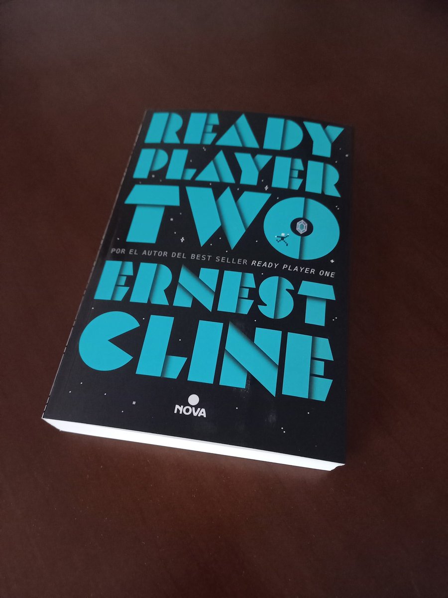 Regalazo que me ha hecho hoy mi mujer #ReadyPlayerTwo #LibrosRecomendados