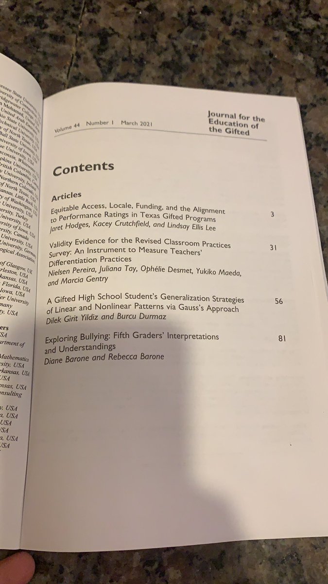 It’s here! Do you have the new issue of #JEG from <a href="/CECTAG/">TAG</a>?