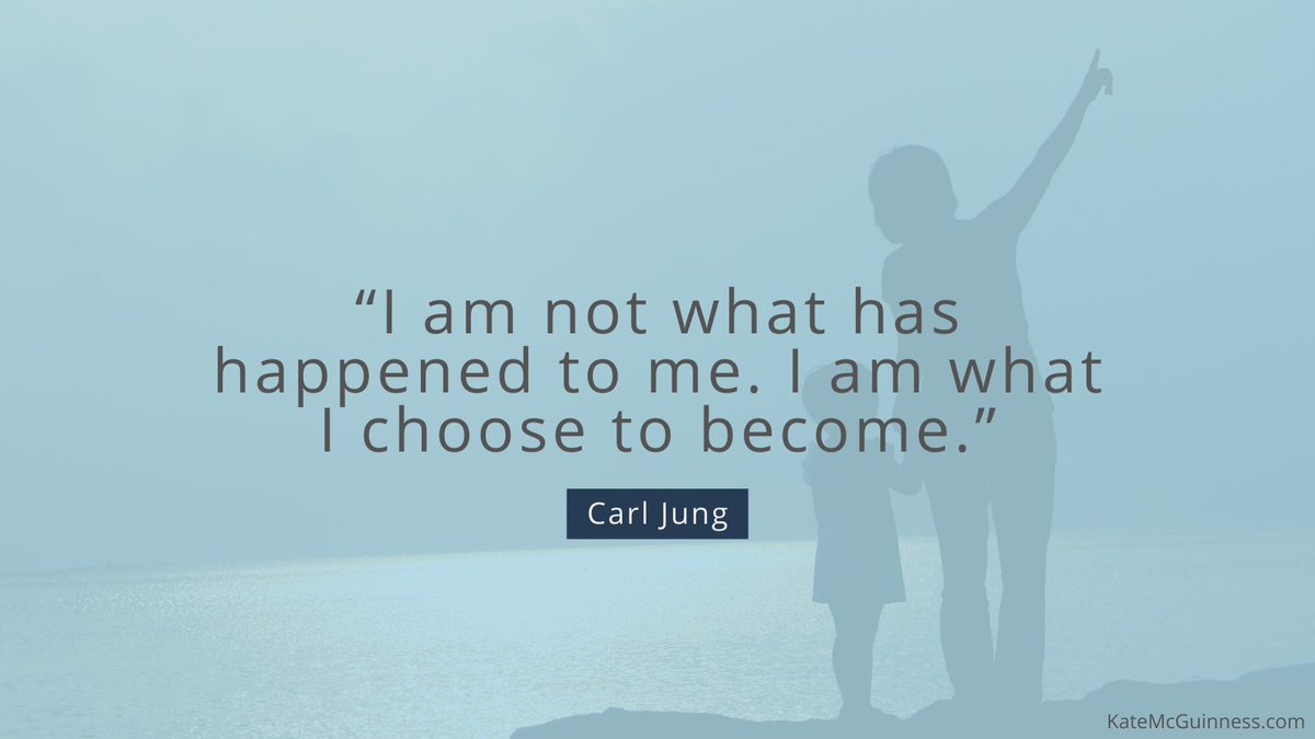 k8mcguinness's tweet photo. "I am not what has happened to me. I am what I choose to become." -Carl Jung. #ThursdayThoughts #CarlJung https://t.co/Y56KCeP3Ck