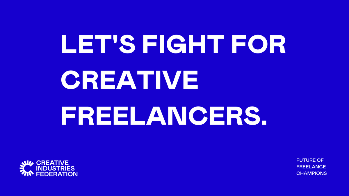 CreativeUK_News's tweet photo. We are thrilled to announce the next steps of our work to support freelancers in the creative industries⬇️

Today we launch our 'Future of Freelance Champions' who will shape and guide our activity as we work with industry and gov to drive systemic change

https://t.co/PnxNdVtxts https://t.co/7E9aTv4pgr