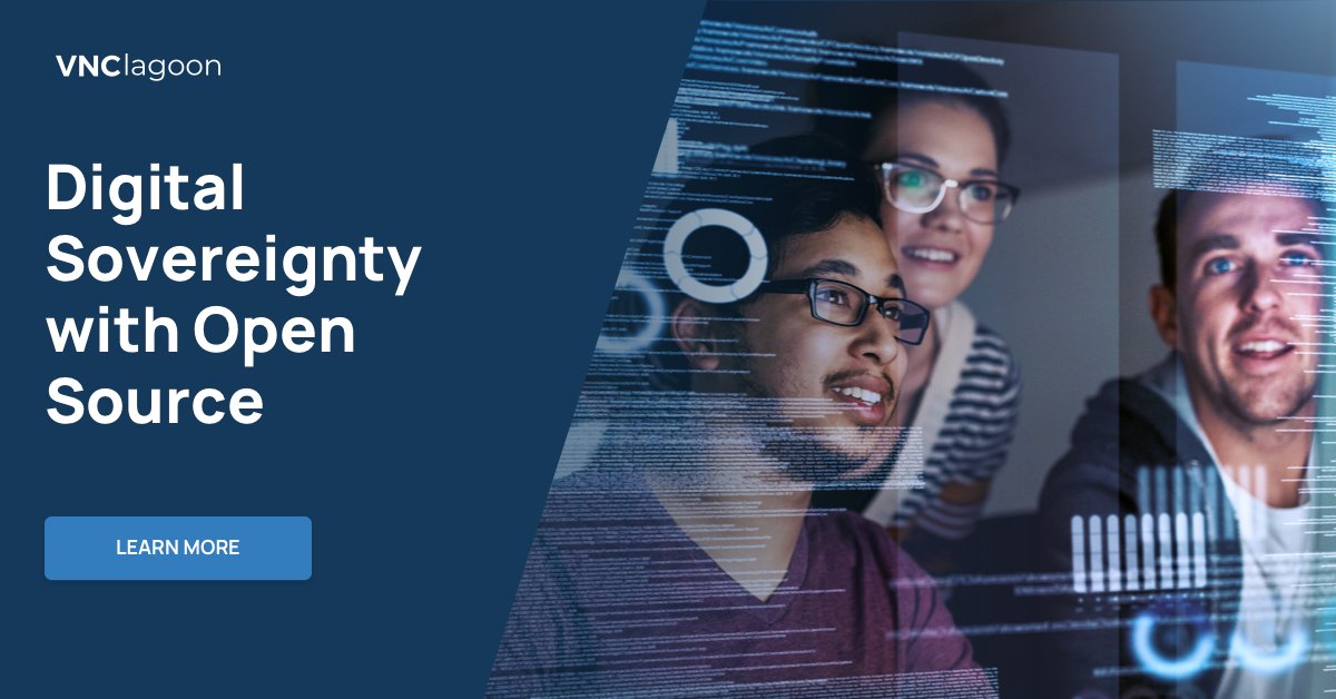 vncbiz's tweet photo. Open thinking gains strength in Europe. Digital sovereignty with open source is not only formulated as an objective at the highest European level, but also at the municipal level as well. Read the blog here: https://t.co/0HBrWexFkm
#digitalsovereignty #opensource #openthinking https://t.co/vn6vsOhMYX