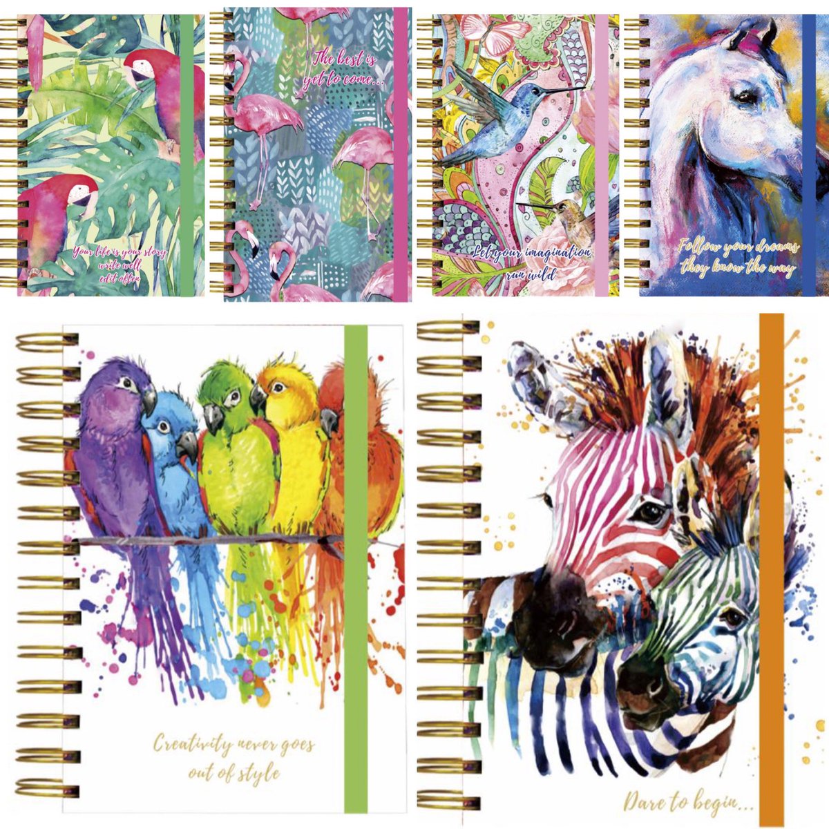 Our beautiful notebooks make the perfect gift for any writer....#notebook #notebooks #creativewriting #Beautiful #pretty #giftideas #gifts #gift