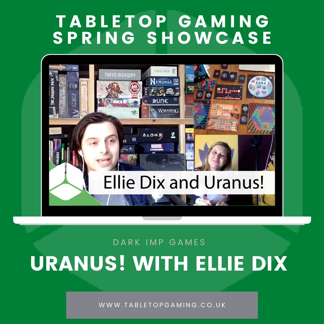 MiniatureWG's tweet photo. URANUS!
We chat to Ellie Dix (and guest star) about The Dark Imp's new cooperative network building game
https://t.co/7YSPryS6PC
-
-
#springshowcase #tabletopgaming #boardgames #mwg #TTGSpringShowcase https://t.co/LxNkutDUBe
