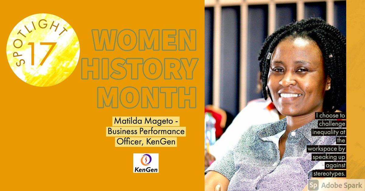 KenGenKenya's tweet photo. At KenGen, we believe that improving gender balance and establishing a more inclusive culture within our organization has the potential to transform the business and society. #EnergyChampion ^ZB https://t.co/46bXuU8pZK