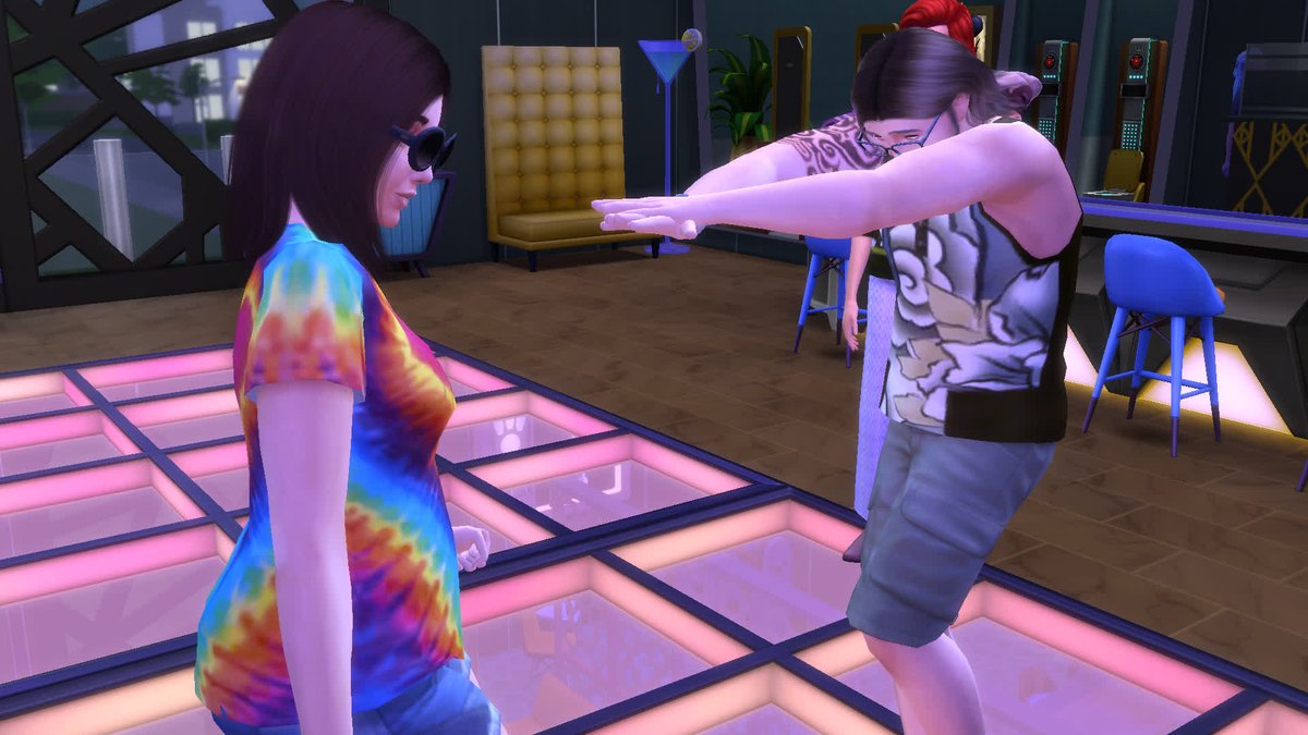 tribalsoupproj's tweet photo. Went out dancing last night, had a great time on the floor with my lovely wife.  Good times....
#sims #sims4 #ts4 #simspics #simstories https://t.co/82f4r2nLMT