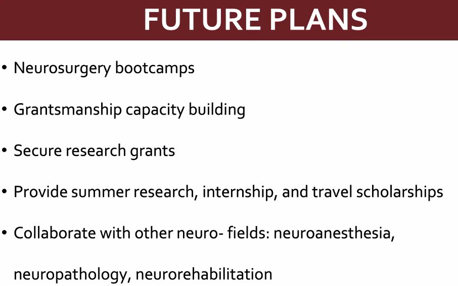 keepark's tweet photo. An outstanding and heartwarming presentation by @LASebopelo @YvanZolo @ulricksidney of @FutureAfroNS at @HarvardPGSSC today. Their vision, leadership, education, mentoring, &amp; research are amazing and give a huge boost to @GlobalNeuroSurg in #Africa. #Ubuntu https://t.co/gKzKEzInBC