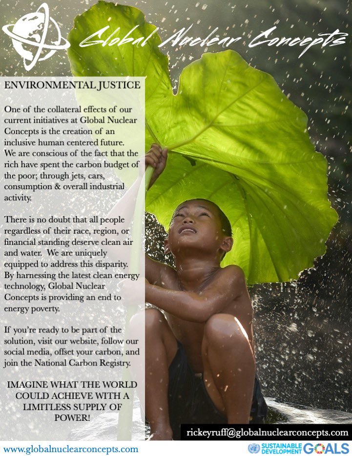 global_nuclear's tweet photo. #environmentaljustice #rickeyruff #globalnuclearconcepts #greenfashion #endenergypoverty
#humancenteredfuture #inclusivity #netzero #energyabundance #fashionindustry #globalcollaboration #manufacturing  #industrialactivity #parisclimateagreement#globalentrepreneurship #zerocarbon https://t.co/4ivCuZpu1F