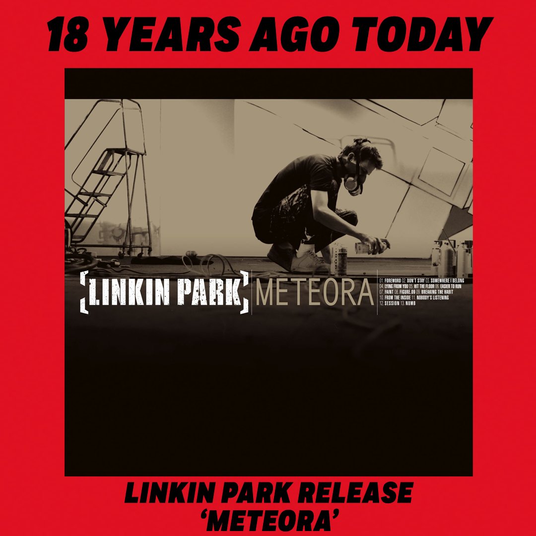 Loudwire's tweet photo. I'm back just in time to celebrate the release of 'Meteora', @LoudwireNights starts now! 
https://t.co/D4v7RvON4T https://t.co/4UoBDUQpot