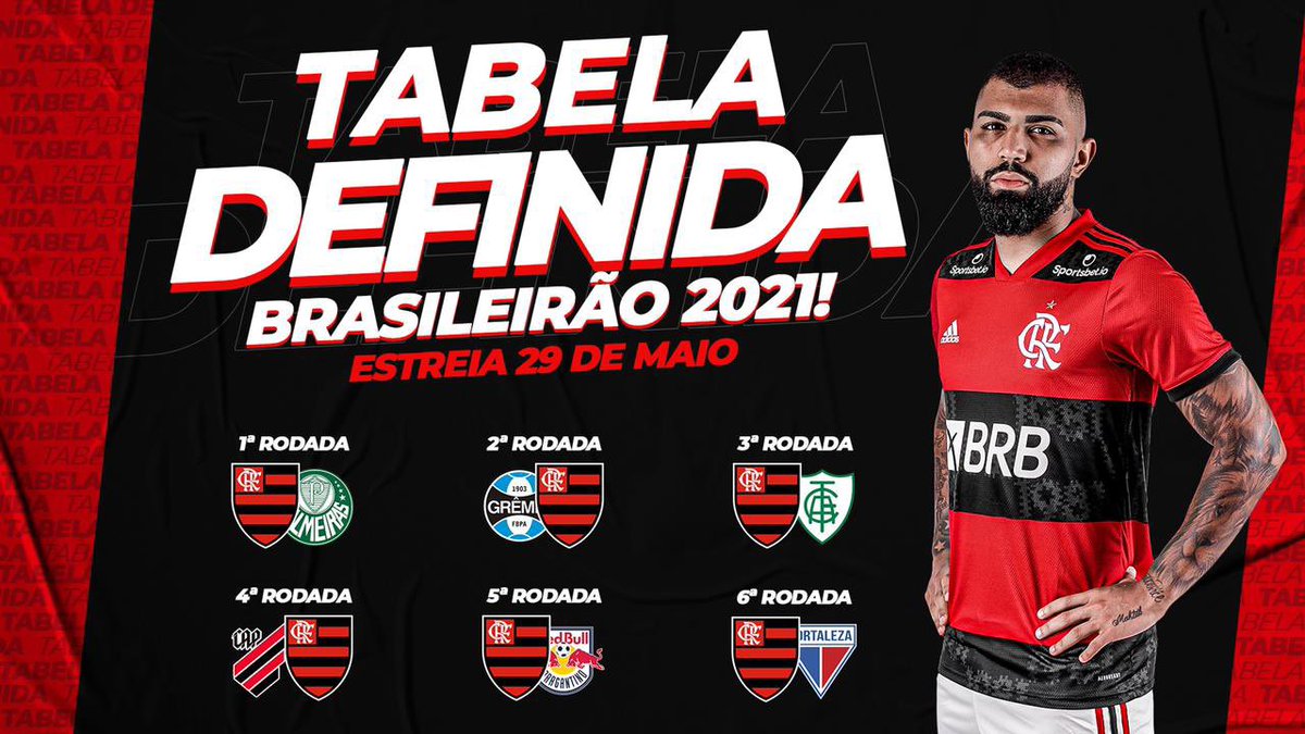 Eu Sou Mengão - Os próximos jogos do Flamengo no Brasileirão