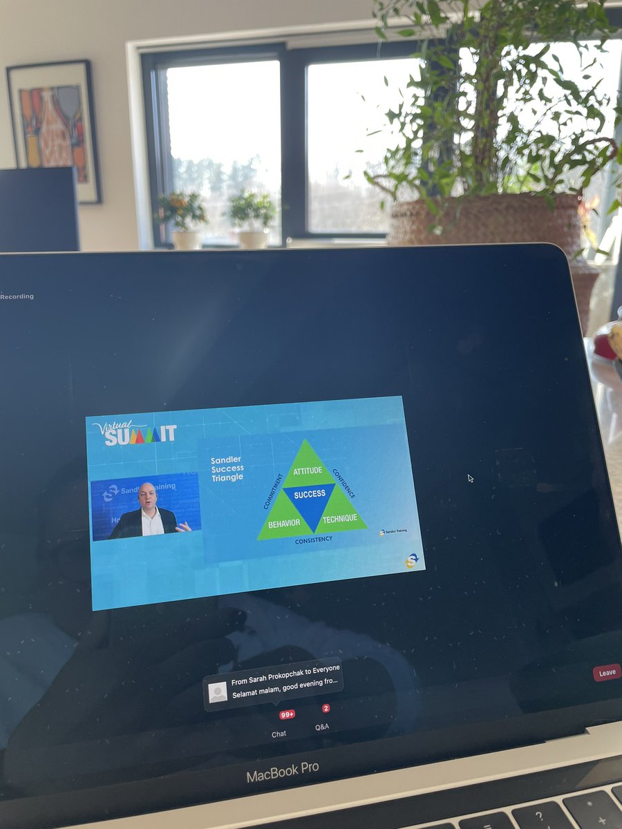 Attending <a href="/SandlerTraining/">Sandler</a> Annual Sales &amp; Leadership Summit #SandlerSummit