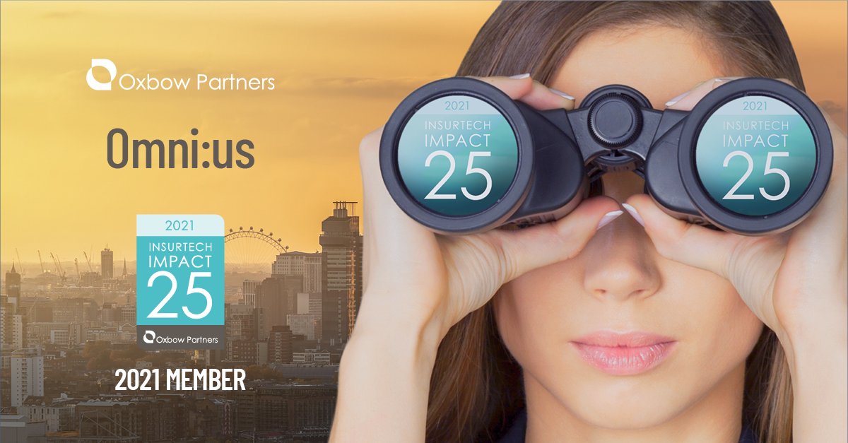 The omni:us team is proud to appear in this mighty list of 25 Impact #insurtechs for 2021! Thanks to <a href="/OxbowPartners/">Oxbow Partners</a> for the nod and the extensive work gone into this research. A big congratulations to the other members as well🚀

oxbowpartners.com/impact25-repor…