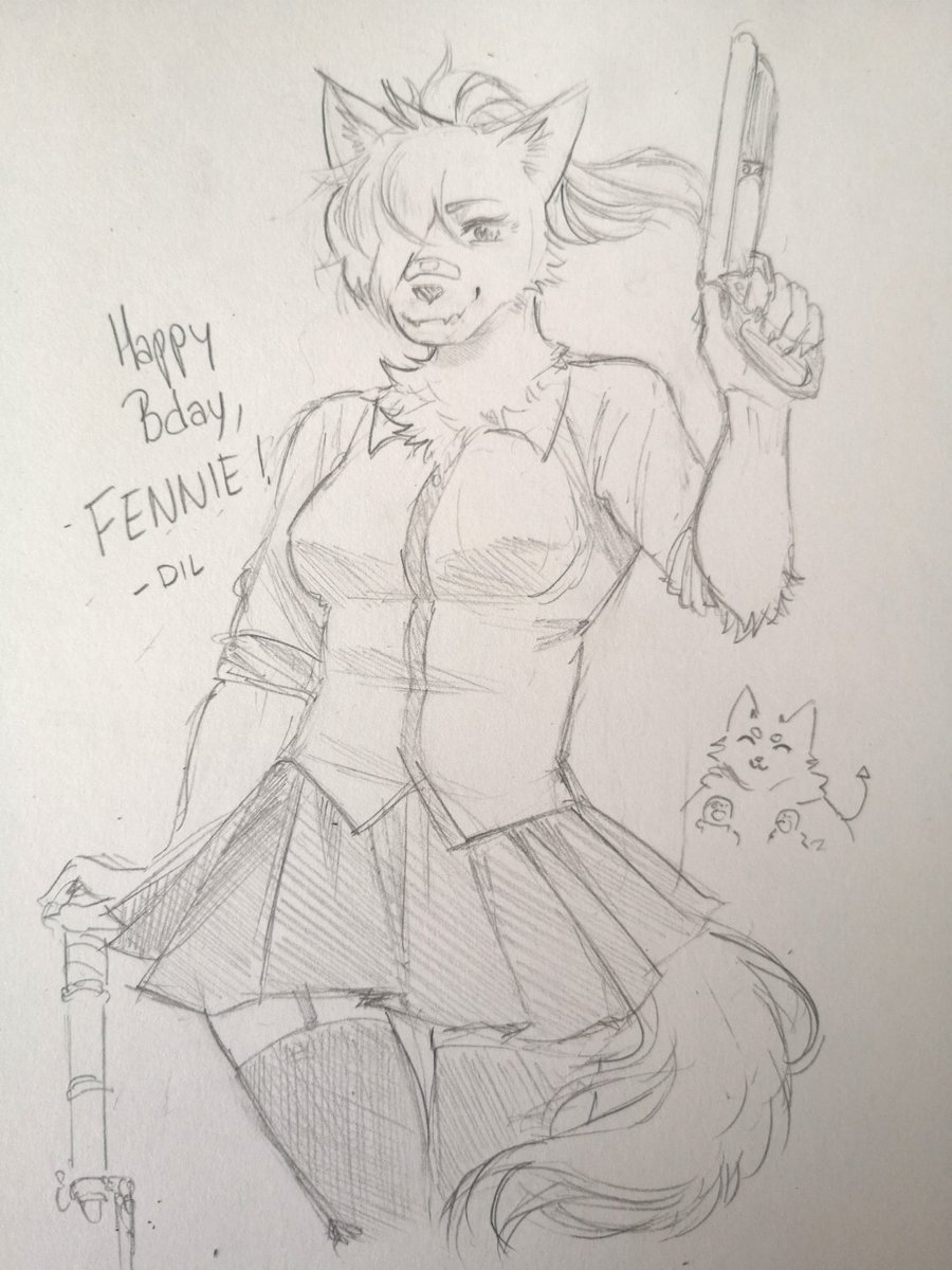 EVERYONE GO WISH @HauntedFennie A HAPPY BDAY ??? 