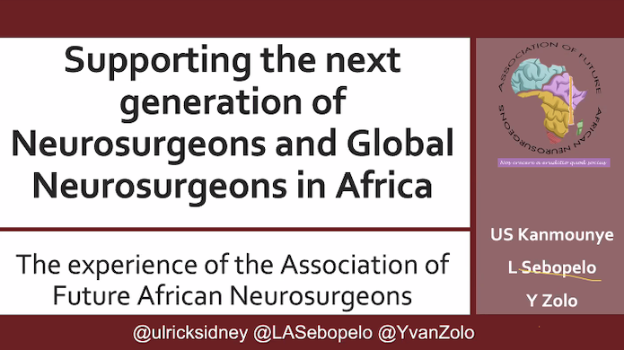 keepark's tweet photo. An outstanding and heartwarming presentation by @LASebopelo @YvanZolo @ulricksidney of @FutureAfroNS at @HarvardPGSSC today. Their vision, leadership, education, mentoring, &amp; research are amazing and give a huge boost to @GlobalNeuroSurg in #Africa. #Ubuntu https://t.co/gKzKEzInBC